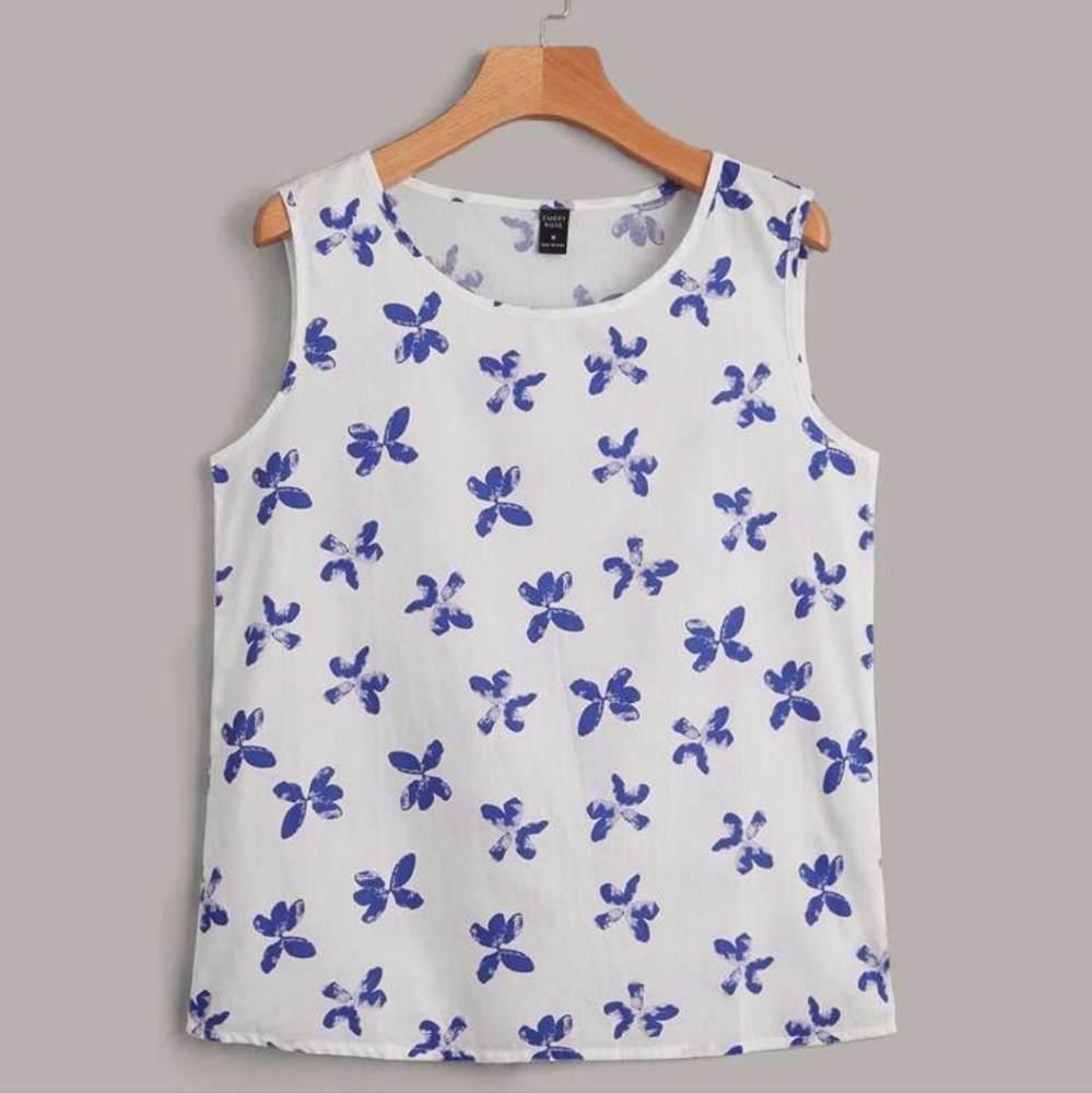 🌈 2/$10 Floral Print Tank Top